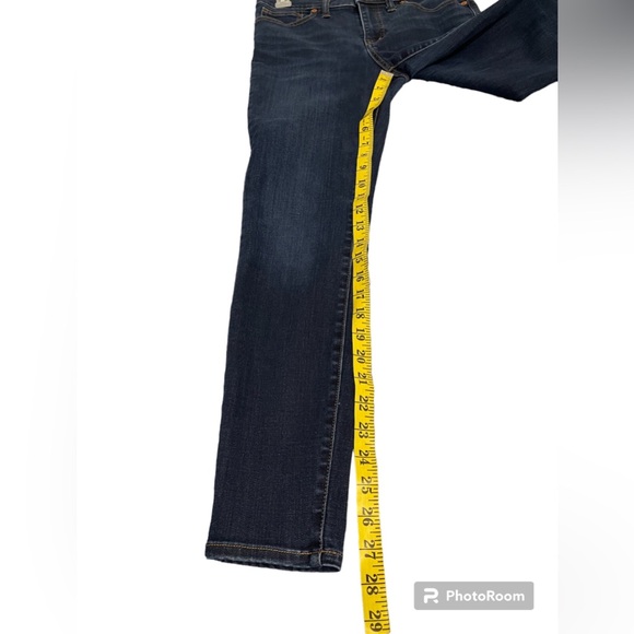 Madewell High Rise Skinny Dark Washed Jeans Size 28 - Picture 8 of 13